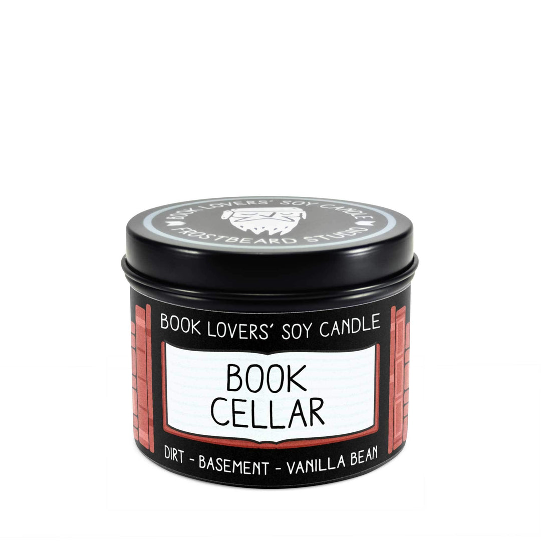 Book Cellar  -  4 oz Tin  -  4 oz Tin  -  Frostbeard Studio