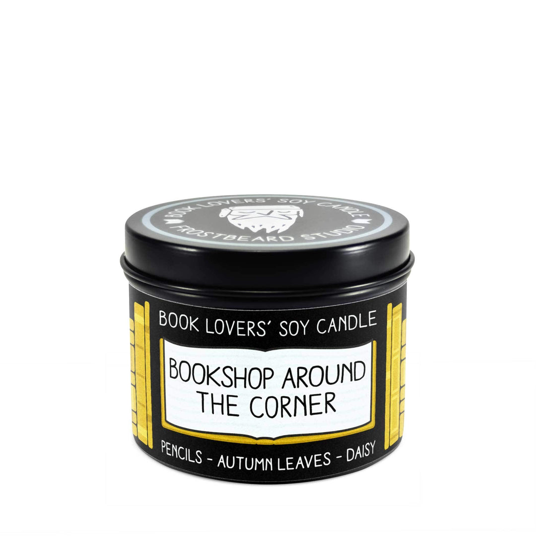 Bookshop Around the Corner  -  4 oz Tin  -  4 oz Tin  -  Frostbeard Studio
