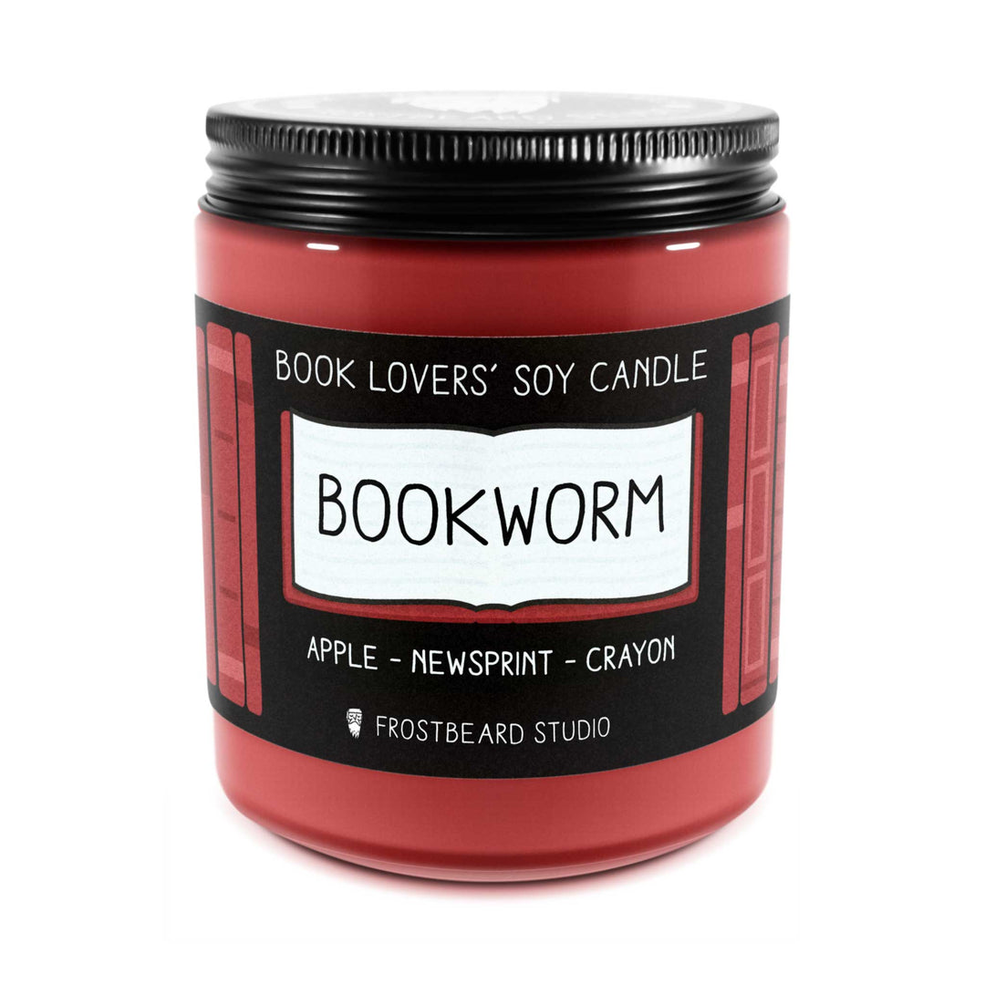 Bookworm  -  8 oz Jar  -  8 oz Jar  -  Frostbeard Studio