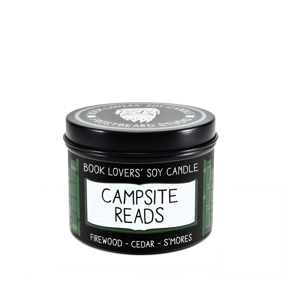 Campsite Reads  -  4 oz Tin  -  4 oz Tin  -  Frostbeard Studio