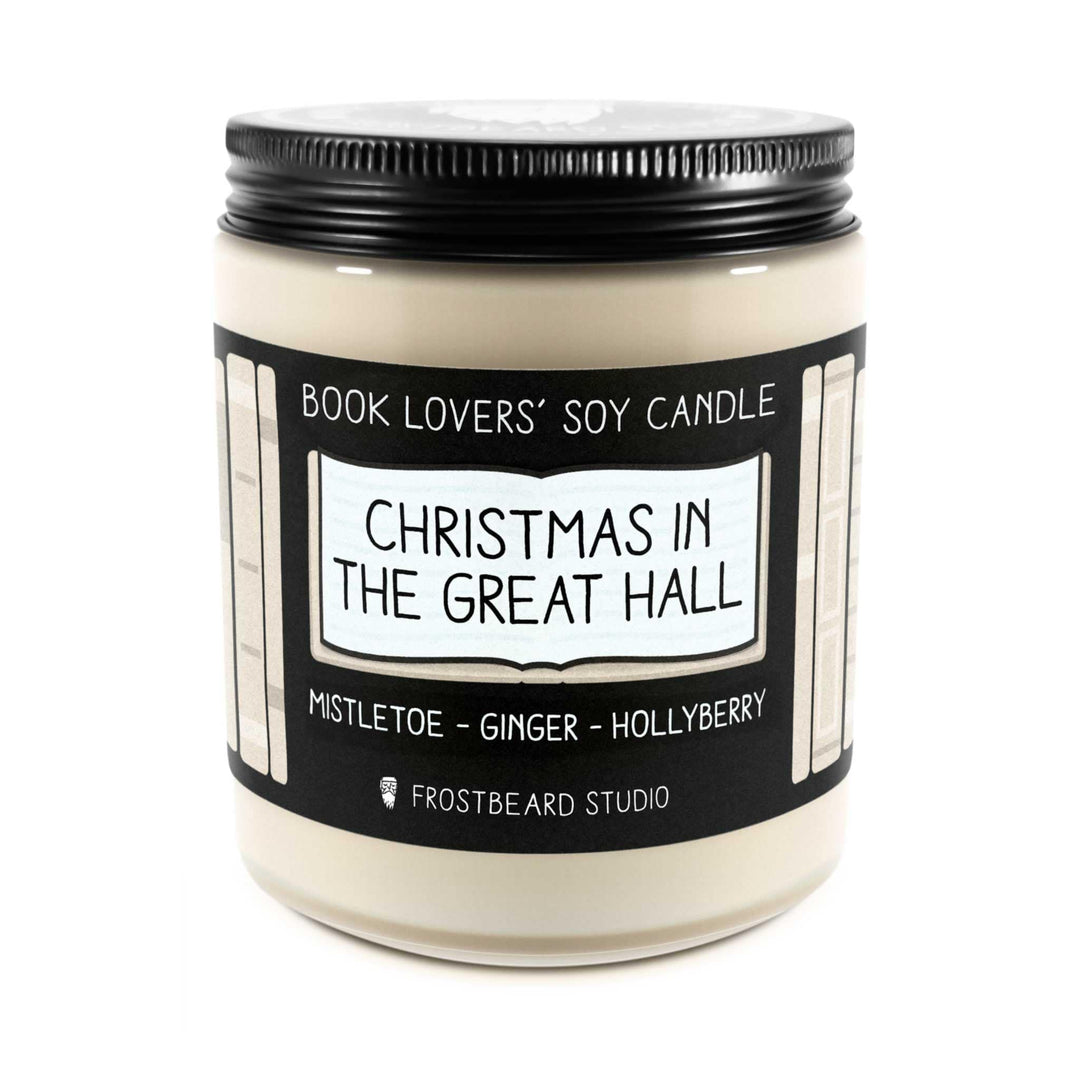 Christmas in the Great Hall  -  8 oz Jar  -  8 oz Jar  -  Frostbeard Studio