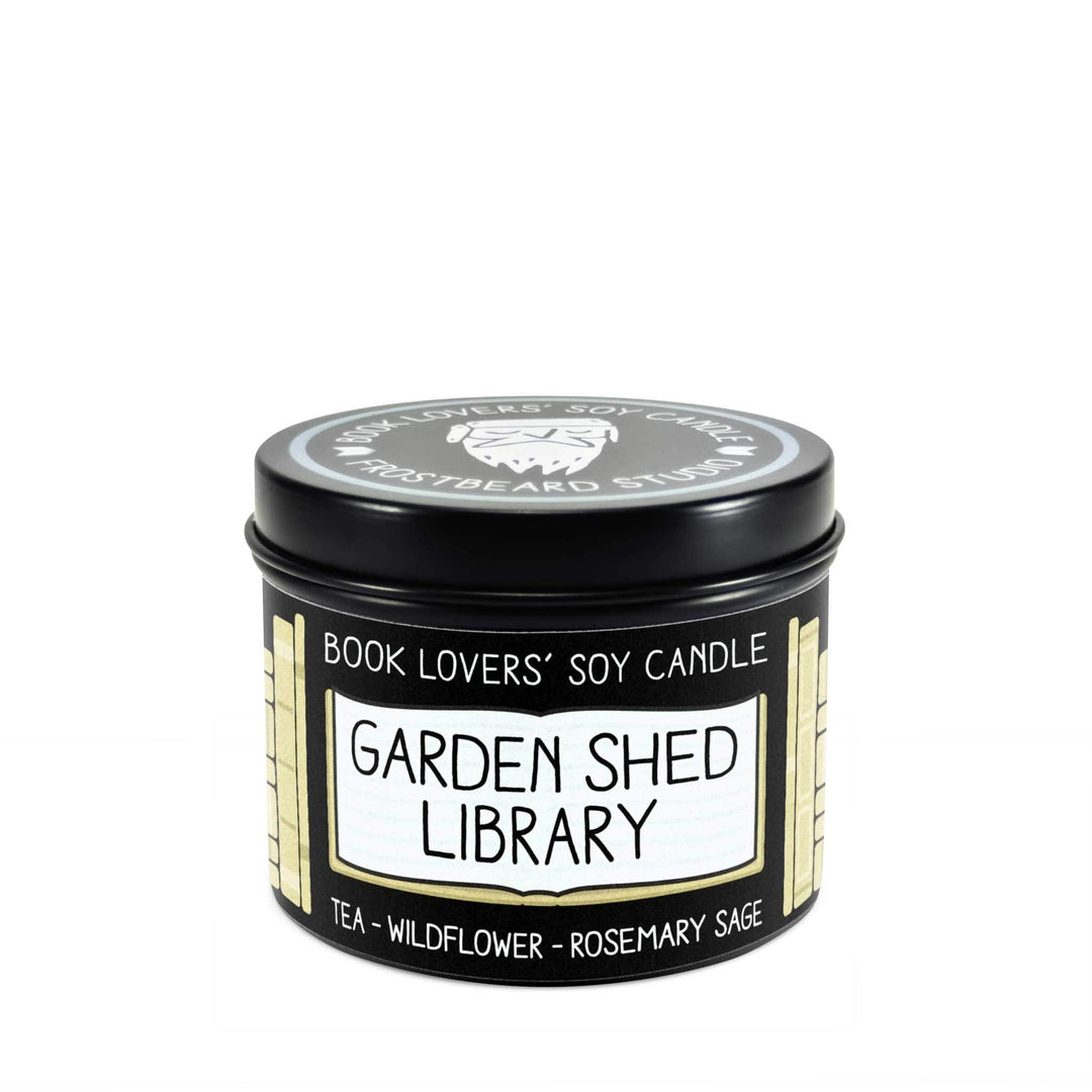 Garden Shed Library  -  4 oz Tin  -  4 oz Tin  -  Frostbeard Studio