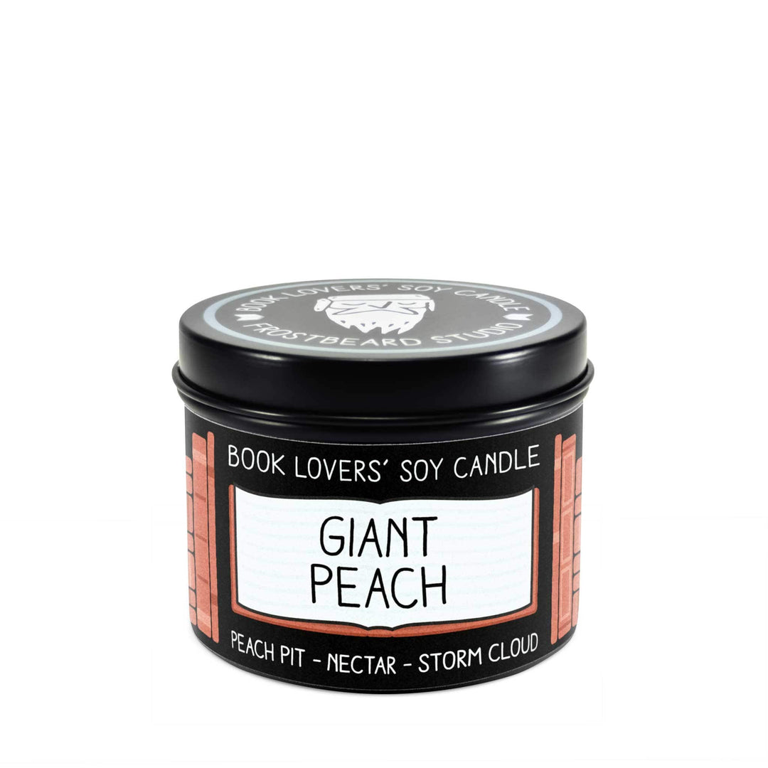 Giant Peach  -  4 oz Tin  -  4 oz Tin  -  Frostbeard Studio