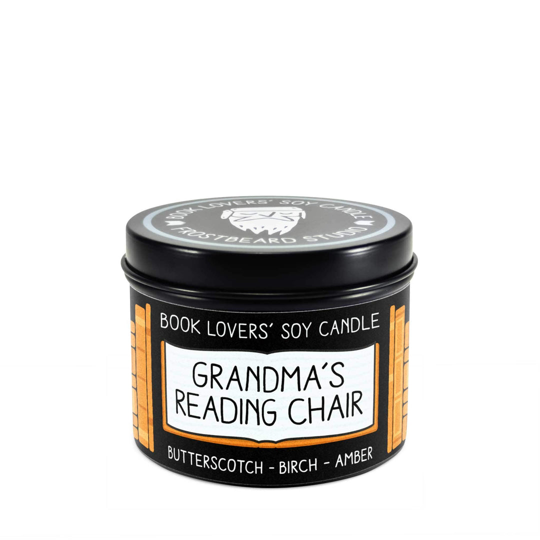 Grandma's Reading Chair  -  4 oz Tin  -  4 oz Tin  -  Frostbeard Studio