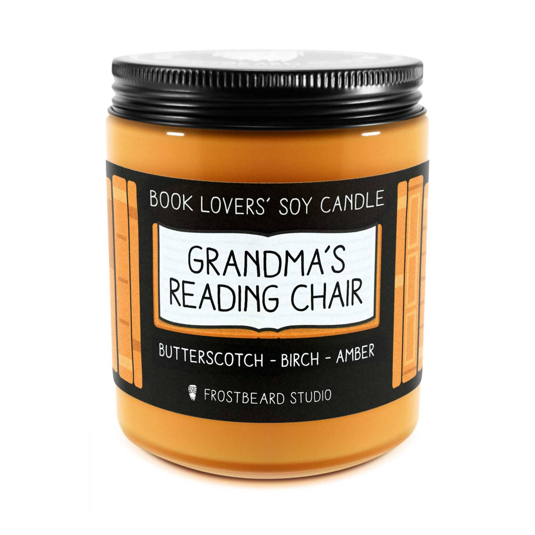 Grandma's Reading Chair  -  8 oz Jar  -  8 oz Jar  -  Frostbeard Studio