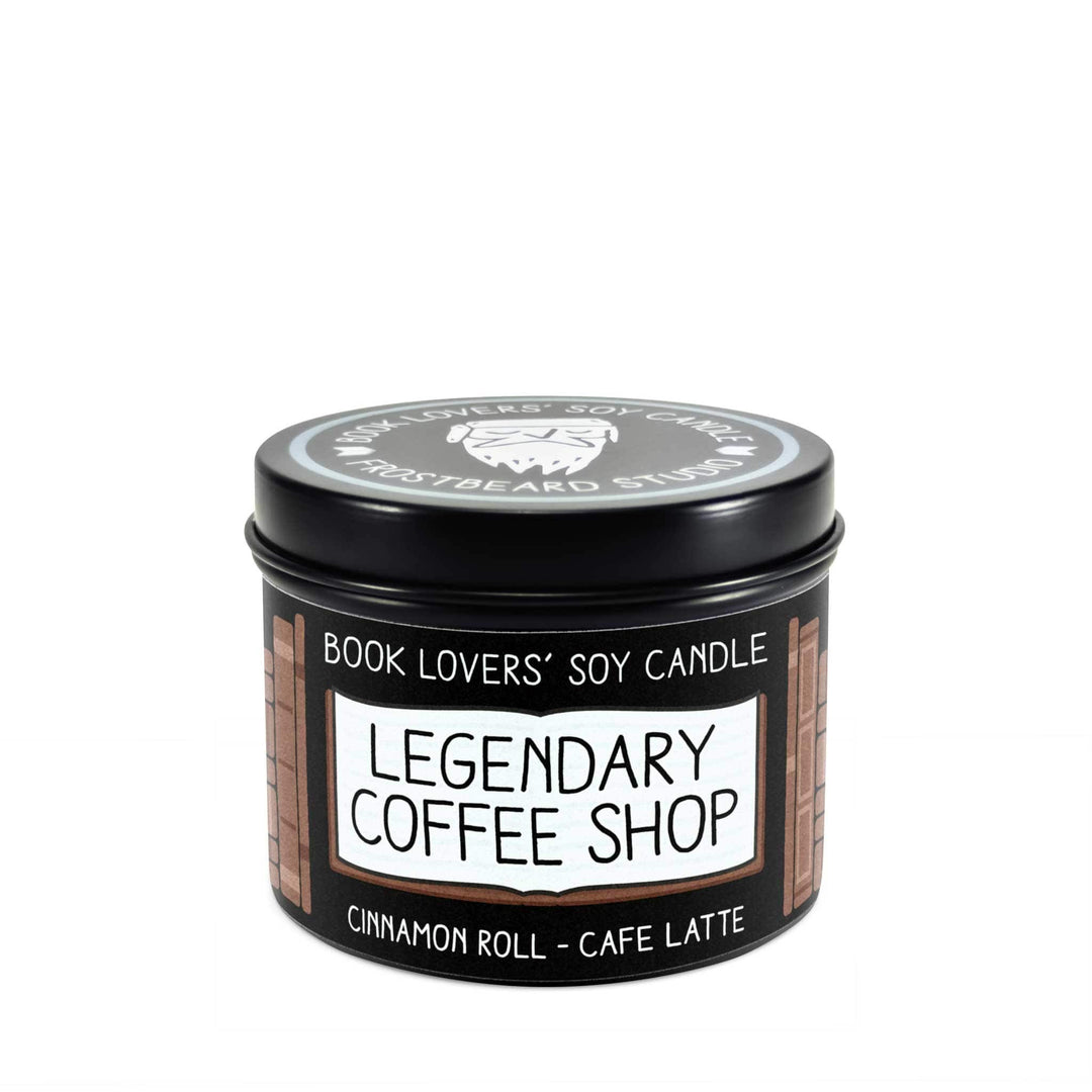 Legendary Coffee Shop  -  4 oz Tin  -  4 oz Tin  -  Frostbeard Studio
