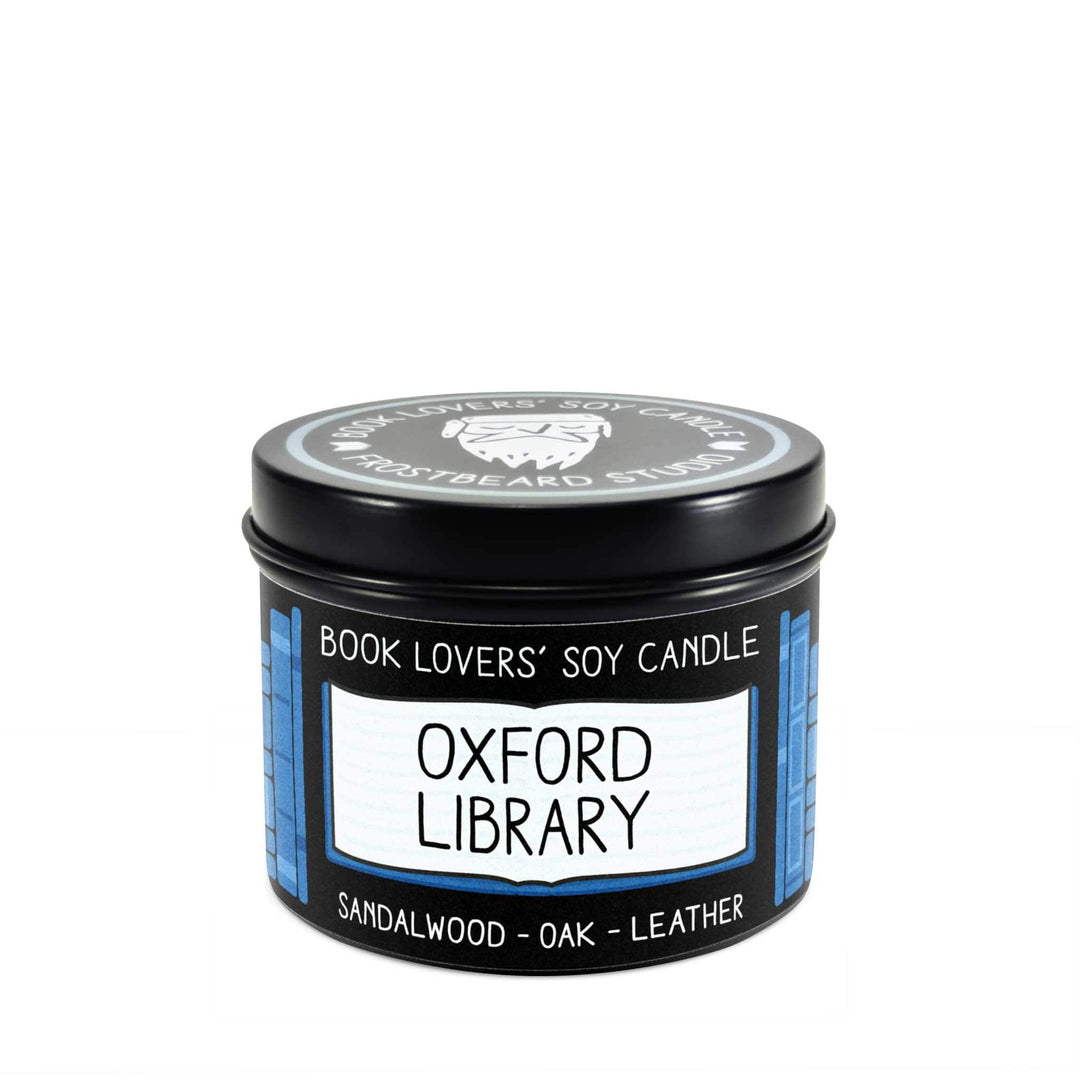 Oxford Library  -  4 oz Tin  -  4 oz Tin  -  Frostbeard Studio