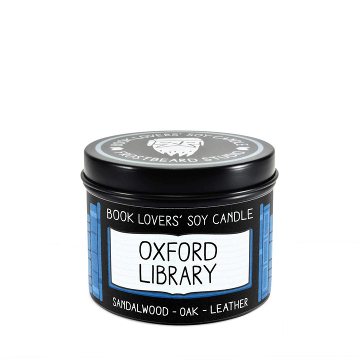Oxford Library  -  4 oz Tin  -  4 oz Tin  -  Frostbeard Studio
