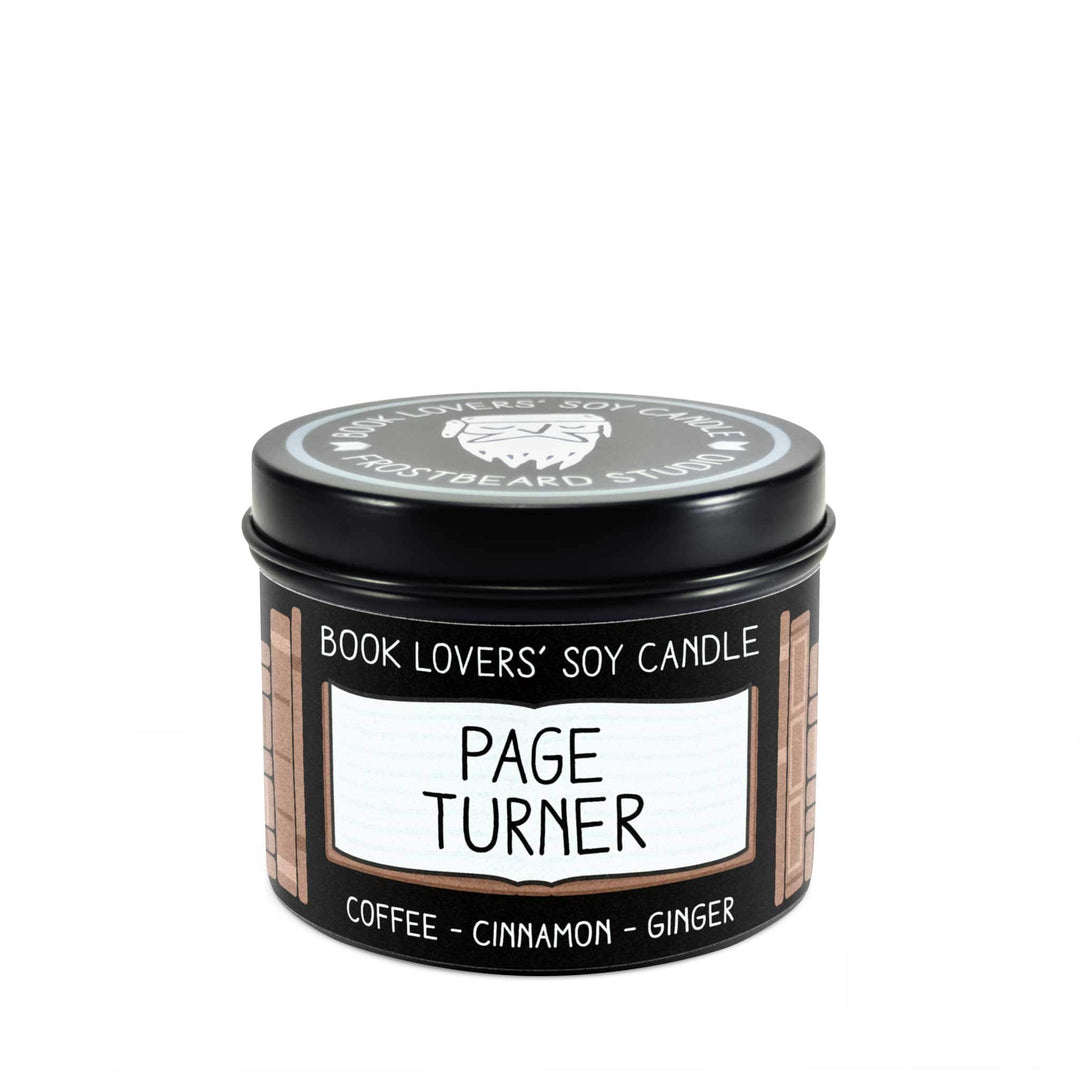 Page Turner  -  4 oz Tin  -  4 oz Tin  -  Frostbeard Studio
