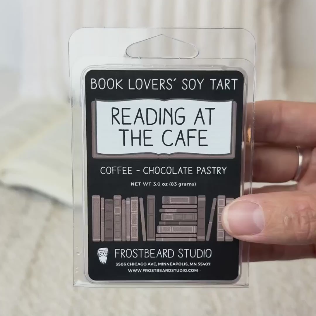 Reading at the Cafe