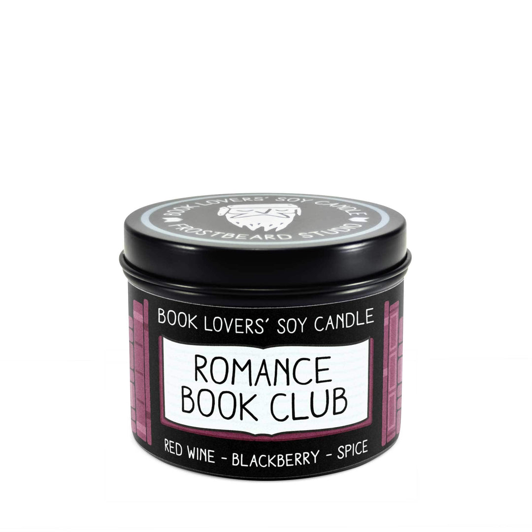 Romance Book Club  -  4 oz Tin  -  4 oz Tin  -  Frostbeard Studio