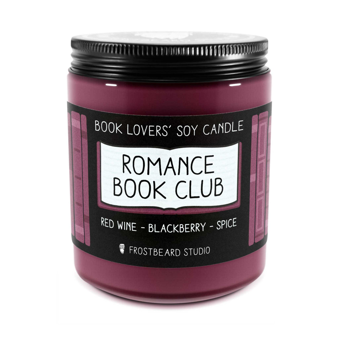 Romance Book Club  -  8 oz Jar  -  8 oz Jar  -  Frostbeard Studio
