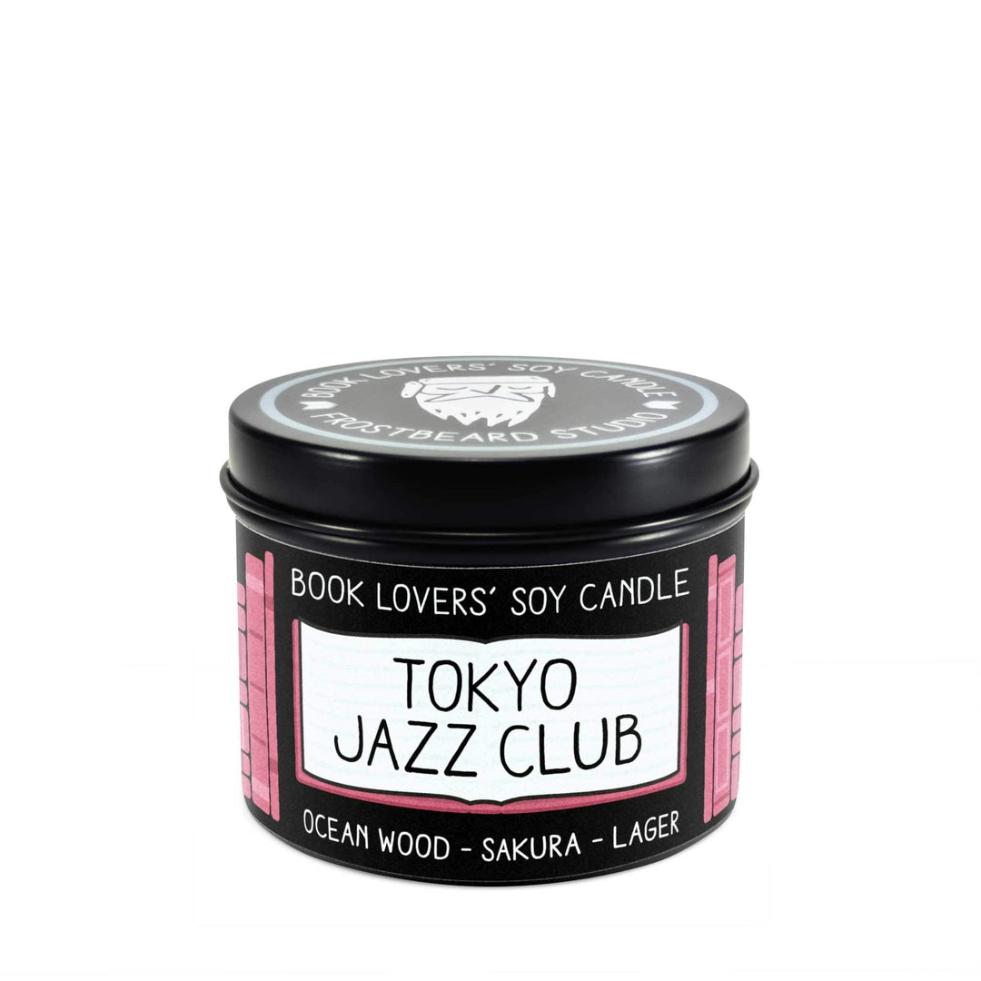 Tokyo Jazz Club  -  4 oz Tin  -  4 oz Tin  -  Frostbeard Studio