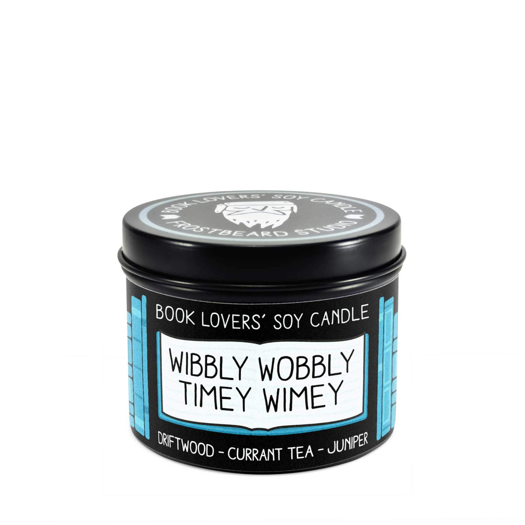 Wibbly Wobbly Timey Wimey  -  4 oz Tin  -  4 oz Tin  -  Frostbeard Studio