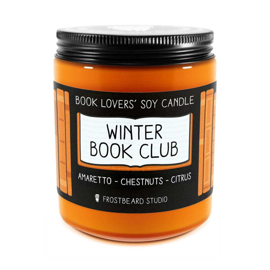 Winter Book Club  -  8 oz Jar  -  8 oz Jar  -  Frostbeard Studio